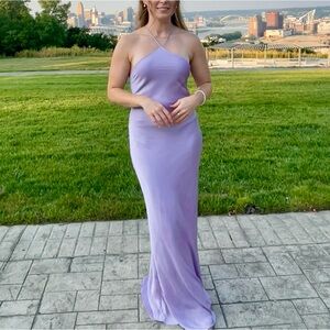 Purple dress